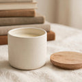 Old Library Soy Candle in Ceramic Vessel